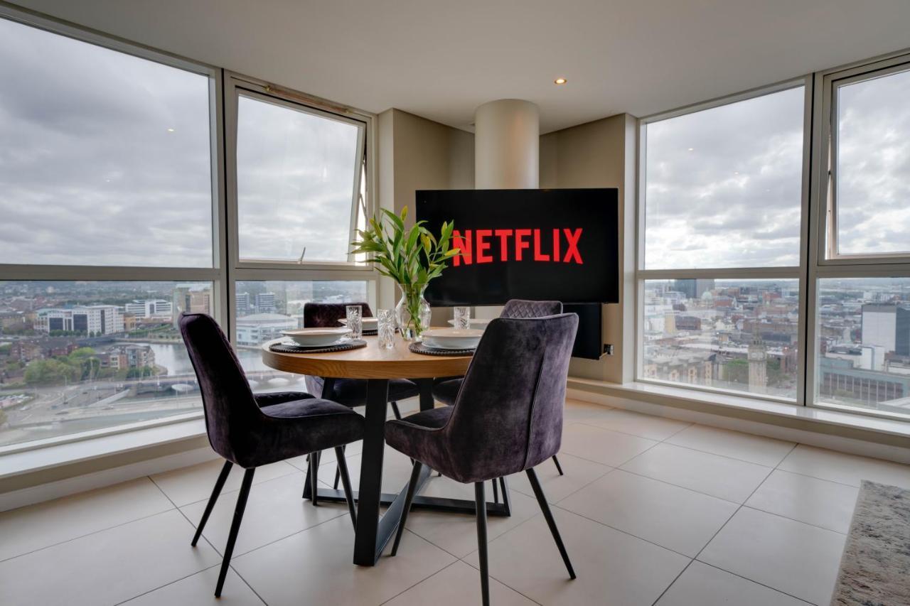 Tallest Building In The City Centre Sleeps 5 Incredible City Mountain And Lagan Views Belfast Esterno foto